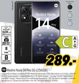 MEDIMAX Redmi Note 14 Pro 5G (256GB) Angebot