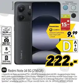 MEDIMAX Redmi Note 14 5G (256GB) Angebot