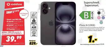 MEDIMAX Apple iPhone 16 (128GB) Angebot