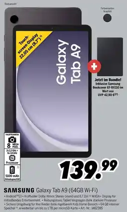 MEDIMAX SAMSUNG Galaxy Tab A9 (64GB Wi-Fi) Angebot