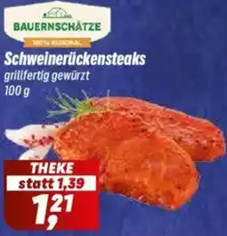 Simmel BAUERNSCHÄTZE Schweinerückensteaks Angebot