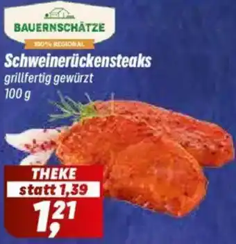 Simmel BAUERNSCHÄTZE Schweinerückensteaks Angebot