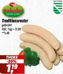 Simmel Drebacher Traditionsroster Angebot