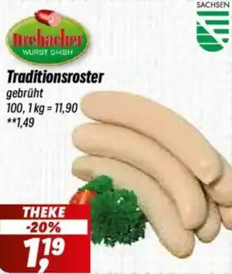 Simmel Drebacher Traditionsroster Angebot