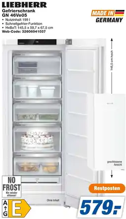 expert Techno Land LIEBHERR Gefrierschrank GN 46Ve05 Angebot
