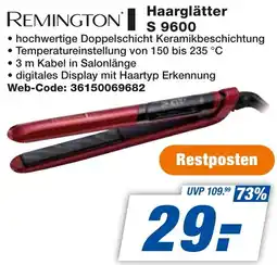 expert Techno Land REMINGTON Haarglätter S 9600 Angebot