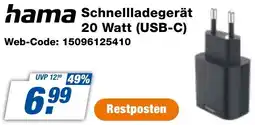 expert Techno Land hama Schnellladegerät 20 Watt (USB-C) Angebot