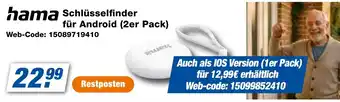 expert Techno Land hama Schlüsselfinder für Android (2er Pack) Angebot