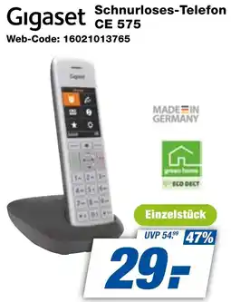 expert Techno Land Gigaset Schnurloses-Telefon CE 575 Angebot