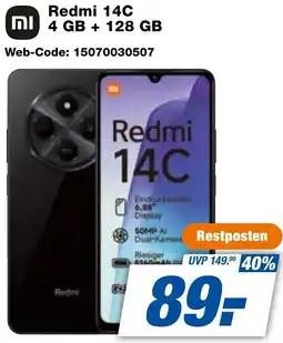 expert Techno Land Redmi 14C 4 GB + 128 GB Angebot