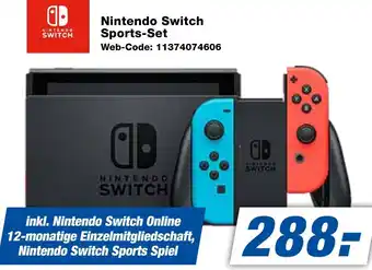 expert Techno Land Nintendo Switch Sports-Set Angebot