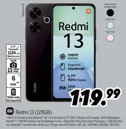 MEDIMAX Xiaomi redmi 13 (128gb) Angebot