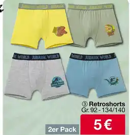Woolworth Jurassic world retroshorts Angebot