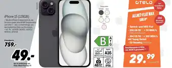 MEDIMAX Apple iphone 15 (128gb) Angebot