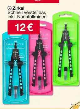 Woolworth Faber-castell zirkel Angebot