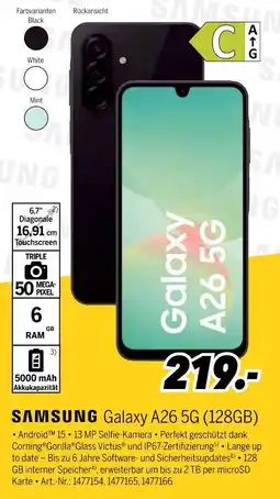 MEDIMAX Galaxy a26 5g (128gb) Angebot