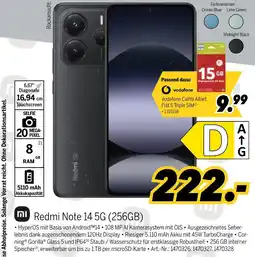 MEDIMAX Xiaomi redmi note 14 5g (256gb) Angebot