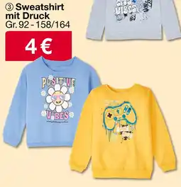 Woolworth Sweatshirt mit druck Angebot