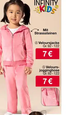 Woolworth Velours-jogginghose Angebot
