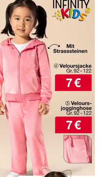 Woolworth Velours-jogginghose Angebot