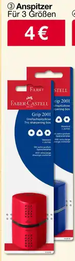 Woolworth Faber-castell grip 2001 trio sharpening box Angebot