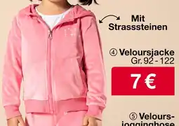 Woolworth Veloursjacke Angebot