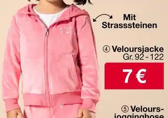 Woolworth Veloursjacke Angebot