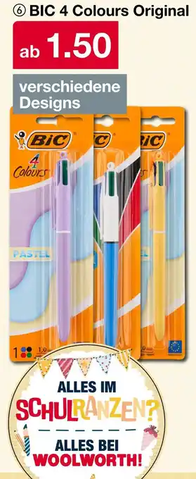 Woolworth Bic 4 colours original Angebot