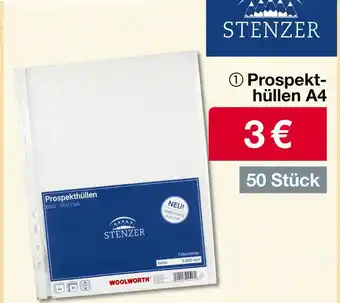 Woolworth Prospekthüllen a4 Angebot