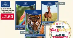 Woolworth Stenzer malblock din a3 Angebot