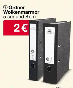 Woolworth Stenzer ordner wolkenmarmor 5 cm Angebot