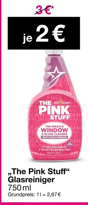 Woolworth „the pink stuff“ glasreiniger Angebot