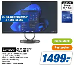 expert Techno Land Lenovo All-in-One PC Yoga AIO 9 Angebot