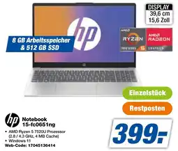 expert Techno Land hp Notebook 15-fc0651ng Angebot