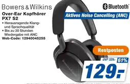 expert Techno Land Bowers & Wilkins Over-Ear Kopfhörer PX7 S2 Angebot