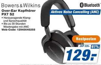 expert Techno Land Bowers & Wilkins Over-Ear Kopfhörer PX7 S2 Angebot