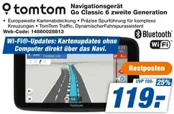 expert Techno Land tomtom Navigationsgerät Go Classic 6 zweite Generation Angebot
