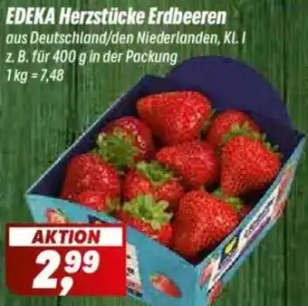 Simmel EDEKA Herzstücke Erdbeeren Angebot