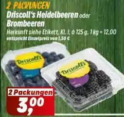 Simmel Driscoll's Heidelbeeren oder Brombeeren Angebot