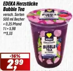 Simmel EDEKA Herzstücke Bubble Tea Angebot