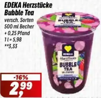 Simmel EDEKA Herzstücke Bubble Tea Angebot