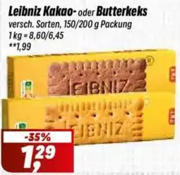 Simmel Leibniz Kakao- oder Butterkeks Angebot
