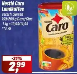 Simmel Nestlé Caro Landkaffee Angebot