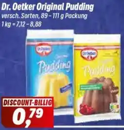 Simmel Dr. Oetker Original Pudding Angebot