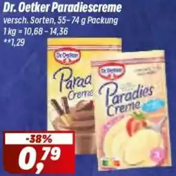Simmel Dr. Oetker Paradiescreme Angebot
