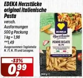 Simmel EDEKA Herzstücke original italienische Pasta Angebot