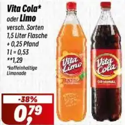 Simmel Vita Cola oder Limo Angebot
