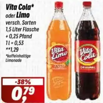 Simmel Vita Cola oder Limo Angebot