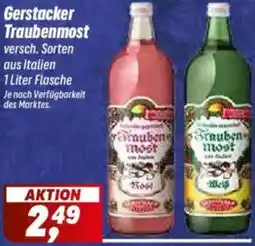 Simmel Gerstacker Traubenmost Angebot