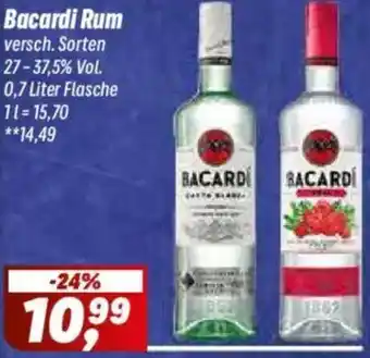 Simmel Bacardi Rum Angebot